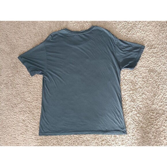 FREE PEOPLE Daydreamer ROLLING STONES Leopard Tongue Tee Women's Medium Gray - Picture 5 of 7